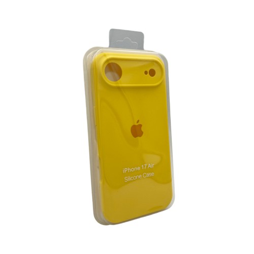 Чохол для смартфона Silicone Full Case AA Camera Protect for Apple iPhone 17 Air 33,Canary Yellow