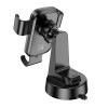 Автотримач для телефона HOCO H81 Vista Gravity Car holder (center console) Black Metal Gray