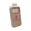 Чохол для смартфона Silicone Full Case AA Open Cam for Apple iPhone 17 Pro 15,Pink Sand