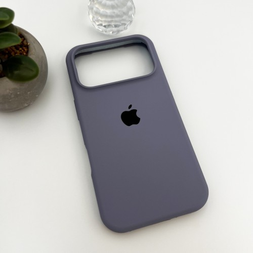 Чохол для смартфона Silicone Full Case AA Open Cam for Apple iPhone 17 Pro 28,Lavender Grey
