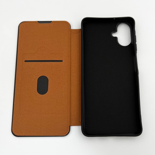 Чохол для смартфона Leather Premium for Samsung Galaxy A05 Brown