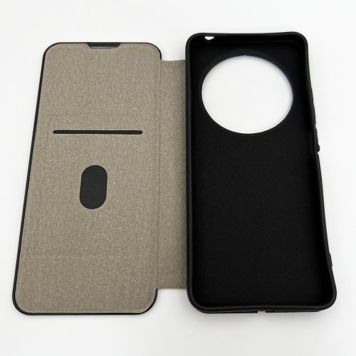 Чохол для смартфона Leather Premium for Xiaomi Redmi 14C / Poco C75 Grey