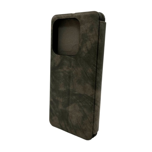 Чохол для смартфона Leather Premium for Xiaomi Redmi 15C (Europe version) Grey