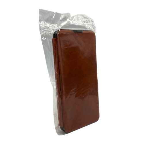 Чохол для смартфона Leather Premium for Xiaomi Redmi 15C (Europe version) Brown