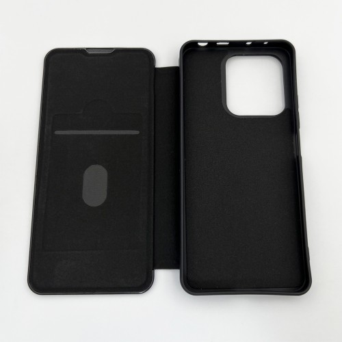 Чохол для смартфона Leather Premium for Xiaomi Redmi Note 13 Pro 4G Black