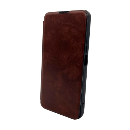 Чохол для смартфона Leather Premium for Xiaomi Redmi Note 14s 4G (Europe version) Red