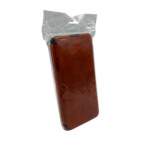 Чохол для смартфона Leather Premium for Xiaomi Redmi Note 14 4G (Europe version) Brown