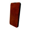 Чохол для смартфона Leather Premium for Xiaomi Redmi Note 14 4G (Europe version) Brown