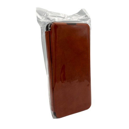 Чохол для смартфона Leather Premium for Xiaomi Redmi Note 14 Pro 4G Brown