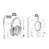 Бездротові накладні навушники HOCO W35 Max Auspicious ANC noise reduction BT headphones Silver