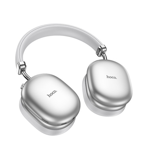 Бездротові накладні навушники HOCO W35 Max Auspicious ANC noise reduction BT headphones Silver