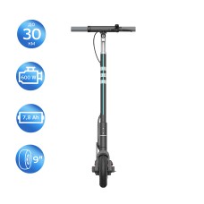 Електросамокат OKAI ES10-NEON Lite Black 9", 300(600)W, 7.8Ah, 30km, 25km\h, 20%, NFC, App,15kg