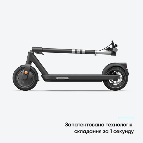 Електросамокат OKAI ES10-NEON Lite Black 9", 300(600)W, 7.8Ah, 30km, 25km\h, 20%, NFC, App,15kg