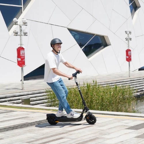 Електросамокат OKAI ES40-Black 10", 500(1000)W, 15.6Ah, 70km, 25km\h, 25%, NFC, App, 23kg
