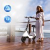 Електросамокат з сидінням OKAI Ceetle PRO EA10C White 10', 350(900)W, 25Km/h, 10.4Ah, 55Km, 20%, NFC, App.29kg