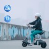 Електросамокат з сидінням OKAI Ceetle PRO EA10C Black 10', 350(900)W, 25Km/h, 10.4Ah, 55Km, 20%, NFC, App, 29kg