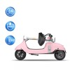Електросамокат з сидінням OKAI Ceetle PRO EA10C Pink 10', 350(900)W, 25Km/h, 10.4Ah, 55Km, 20%, NFC, App.29kg