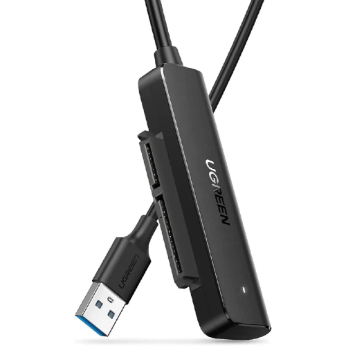 Зовнішня кишеня для накопичувача UGREEN CM321 USB-A to 2.5-Inch SATA Converter 50cm (UGR-70609)