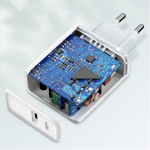 Мережевий зарядний пристрій UGREEN CD170 38W USB-C Wall Charger EU (White) (UGR-60468)