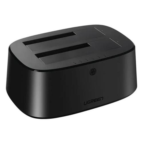 Док-станція UGREEN CM198 USB 3.0 to SATA Dual-Bay Hard Drive Duplicator/Cloner EU (UGR-50857)