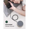Аудіокабель UGREEN AV112 3.5mm Male to 3.5mm Male Cable Gold Plated Metal Case with Braid 1m (Black)(UGR-50361)
