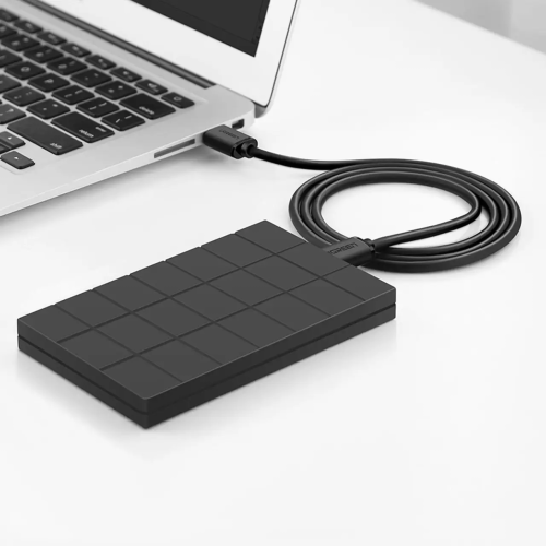 Кабель UGREEN US102 USB 2.0 A Male to A Male Cable 1m (Black)(10309)