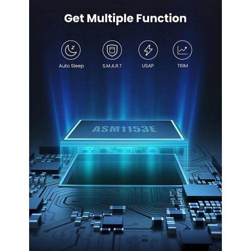 Зовнішня кишеня для накопичувача UGREEN CM237 USB 3.0 2.5Inch Hard Drive Box(UGR-60353)