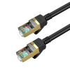 Мережевий кабель HOCO US02 Level pure copper gigabit ethernet cable(L=3M) Black