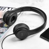 Навушники дротові HOCO W21 Graceful charm wire control headphones Black