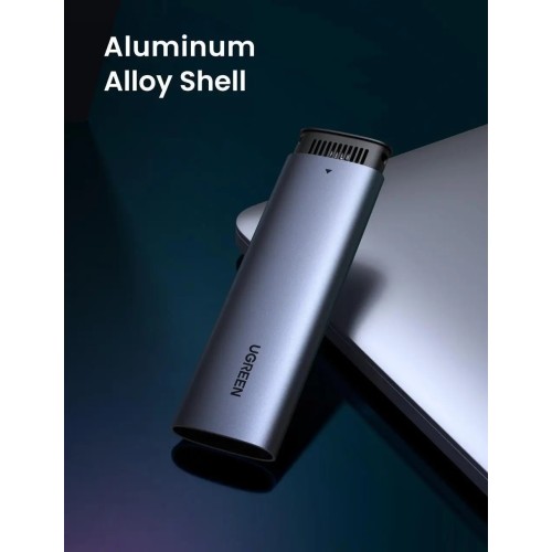 Зовнішня кишеня для накопичувача UGREEN USB-C Female to M.2 M-Key 10G Enclosure C TO C Cable 50cm
