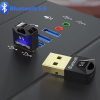 Bluetooth-адаптер  ESSAGER Mini BT5.0 Adapter Black