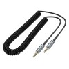 Аудiокабель HOCO UPA31 3.5mm male to 3.5mm male, TPU, 3m, Black