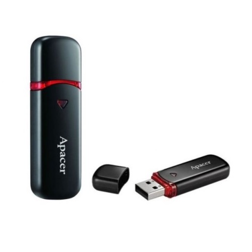 Флеш-накопичувач Apacer USB 2.0 AH333 64Gb Black