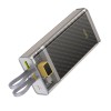 Зовнішній акумулятор HOCO J104A Discovery edition 22.5W fully compatible power bank with cable(20000mAh) Gray