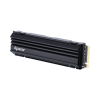 Накопичувач SSD M.2 Apacer AS2280Q4U5 (For PS5) 4TB 2280 PCIe 4.0x4 NVMe 3D Nand Read/Write: 7400/6800 MB/sec