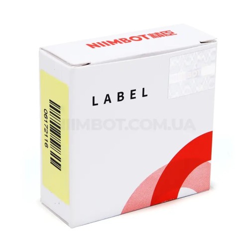 Етикетки NIIMBOT T12.5*74+35-65 Cable White For D11/D110/D101/H1S (A2K18638601)