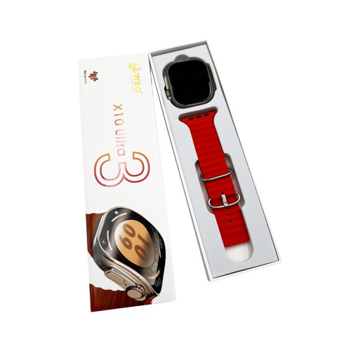 Смарт-годинник W&O X10 Ultra 3 49mm. 300 mAh. IP67 Gold
