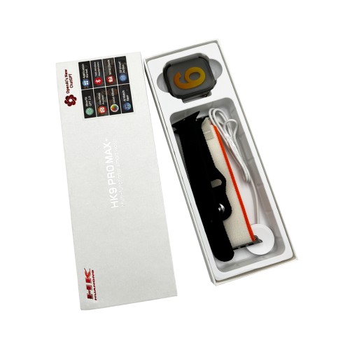 Смарт-годинник HK 9 Pro Max Plus 45mm. 230 mAh. IP67 Amoled Black