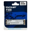 Накопичувач SSD M.2 Patriot P300 512GB NVMe 2280 PCIe 3.0x4 3D NAND TLC