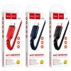 Кабель HOCO X59 USB to Type-C 3A, 1m, nylon, TPE connectors, Black