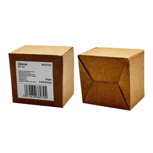 Адаптер кронштейн Ulanzi metal Triple Cold Shoe Mount (UV-2132 PT-12)