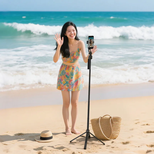 Штатив з автоматичним стеженням Ulanzi TT23 Auto-Tracking Selfie Stick Tripod Black