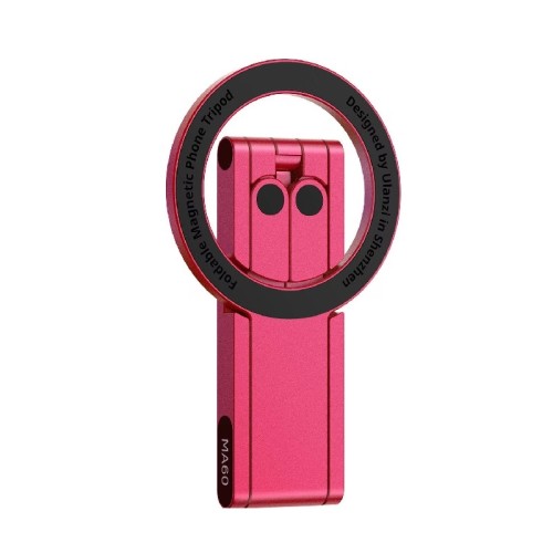 Тримач телефона Ulanzi MA60 Foldable Magnetic Phone Tripod (Red)