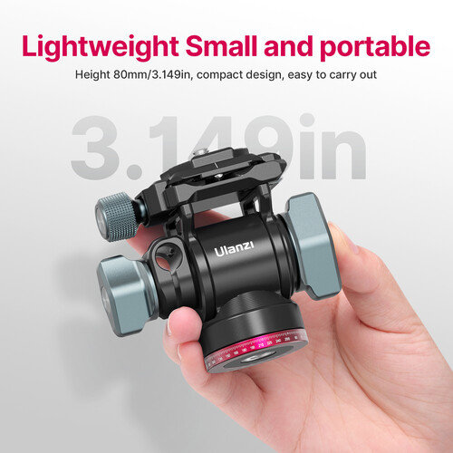 Штативна голова Ulanzi U-190 Hydraulic Head Mini
