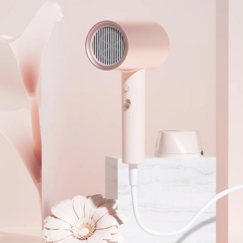 Фен Xiaomi Doco negative ion hair dryer soft and fast dry hair care Pink (Китайська вилка)