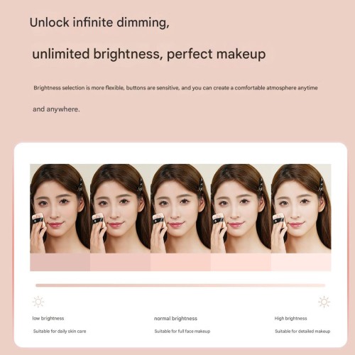 Дзеркало для макіяжу Xiaomi DOCO 11 " Daylight Portable Flat Mirror Pro White