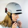 Захисний шолом Livall BH51M NEO (L) Sandstone Grey (57-61см), акустика, мікрофон, сигнали поворотів та стопів, додаток, пульт BR80, Bluetooth