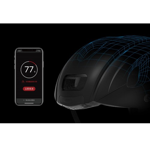 Захисний шолом Smart4u R55 (L) Black (58-62см), акустика, мікрофон, сигнали поворотів та стопів, додаток, пульт BR80