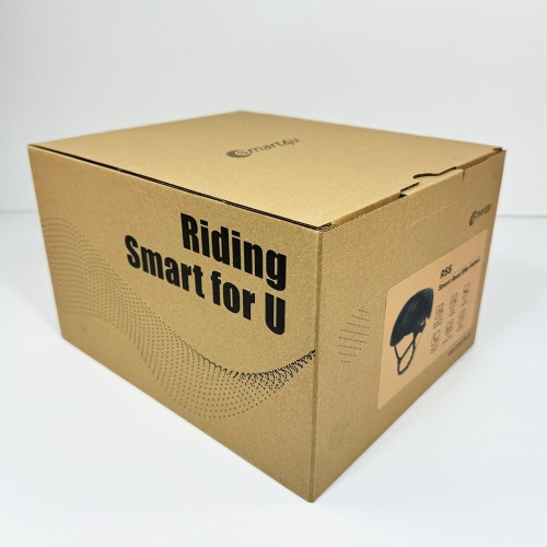 Захисний шолом Smart4u R55 (M) Black (55-59см), акустика, мікрофон, сигнали поворотів та стопів, додаток, пульт BR80