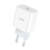Мережевий зарядний пристрій HOCO C76A Plus Speed source PD20W charger White